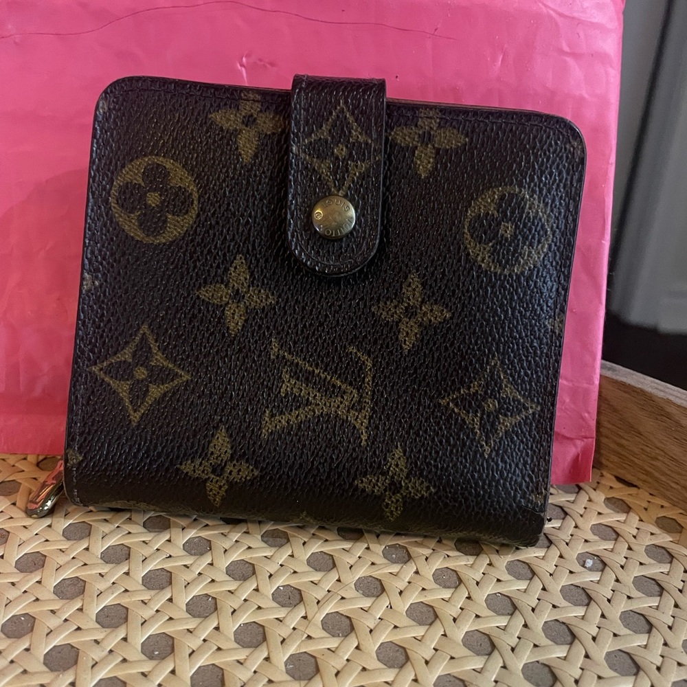 LV Monogram Compact Wallet